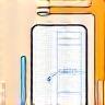 Abstract representation of app prototyping wireframes